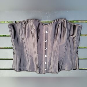 Ladies black corset / bustier, like new black size 2xl